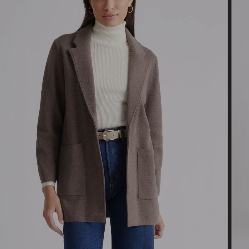 Quince Brown Blazer